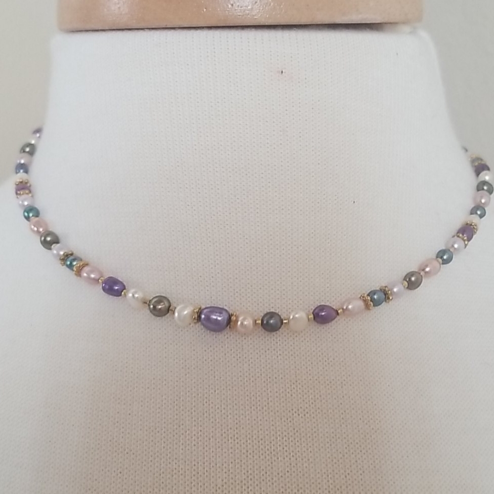 Genuine Freshwater Pearls Necklace nwot